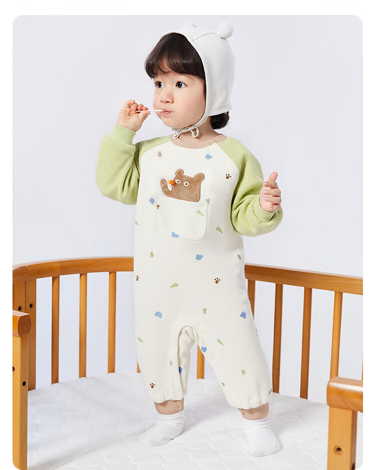 BALABALA Baby Newborn Winter Cotton-Padded Romper 2025 Infant Jumpsuit Cute Crawling Suit 208425133203 9