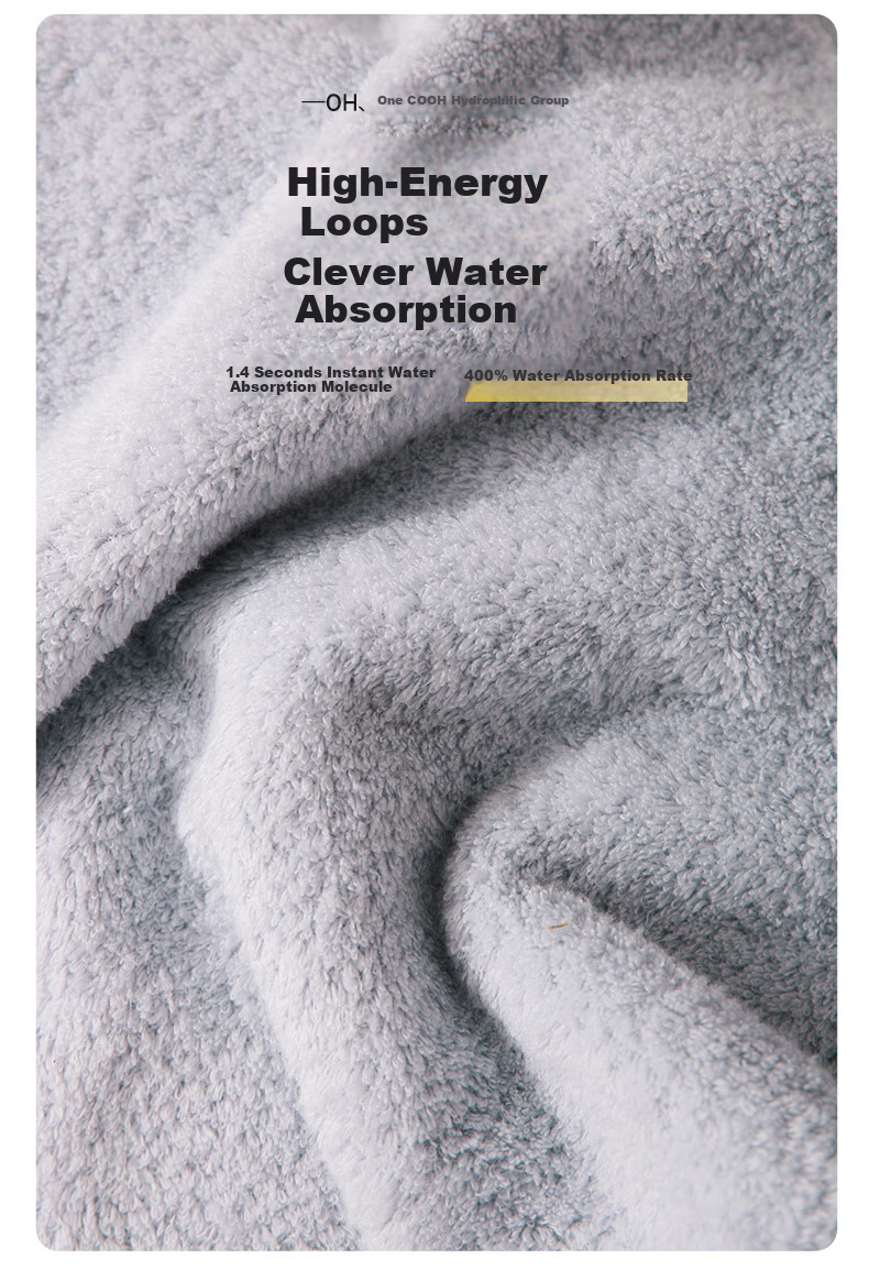 KING SHORE Pure Cotton Soft Mid-Sized Towels, Children's Towels, 3-Pack Sports Towels 5