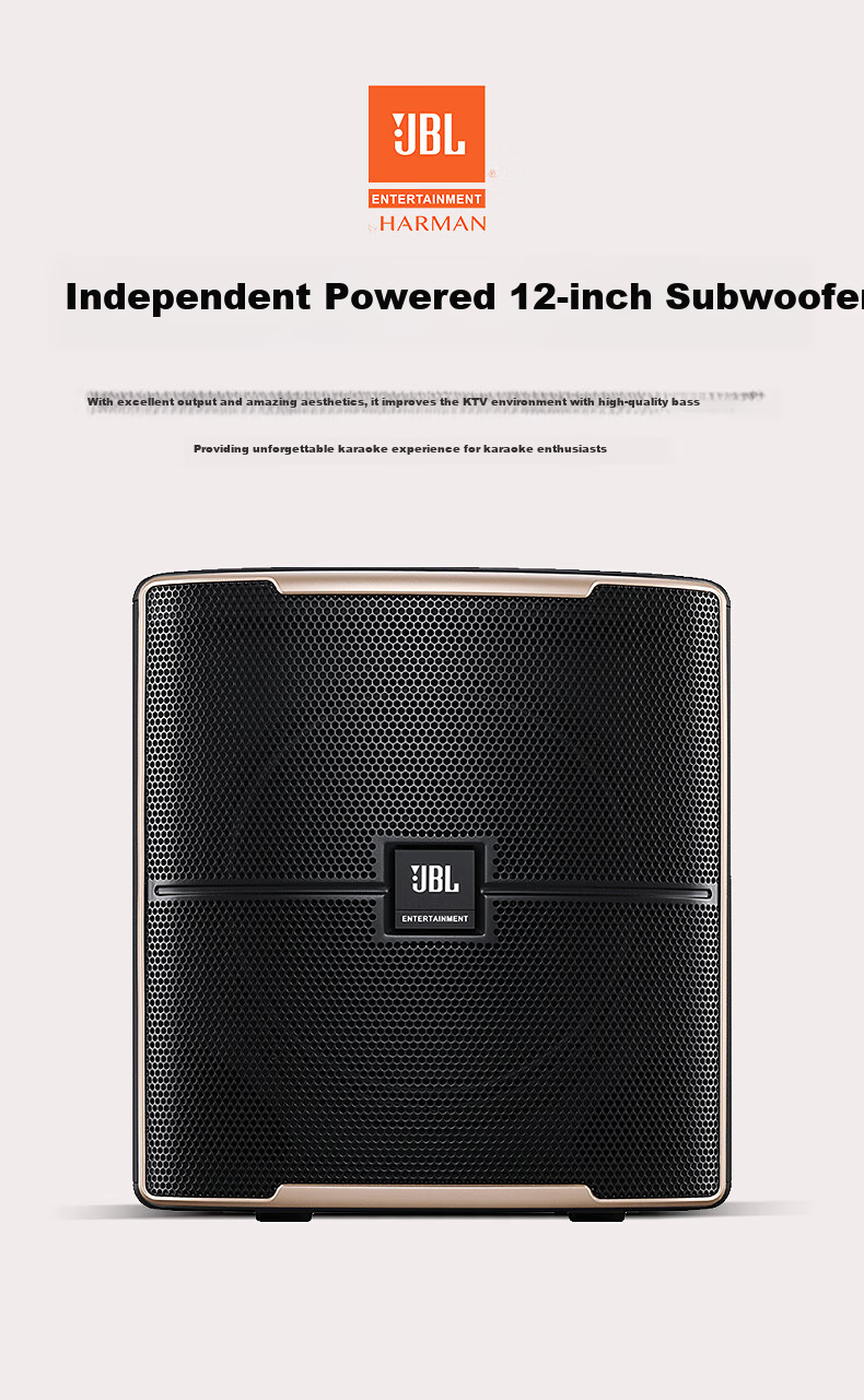 JBL [Top Luxury Neodymium] KPS2 Professional Home KTV Sound System Set, Home Theater Karaoke Speakers, Karaoke Stage Performance KTV Singing Complete Equipment 4