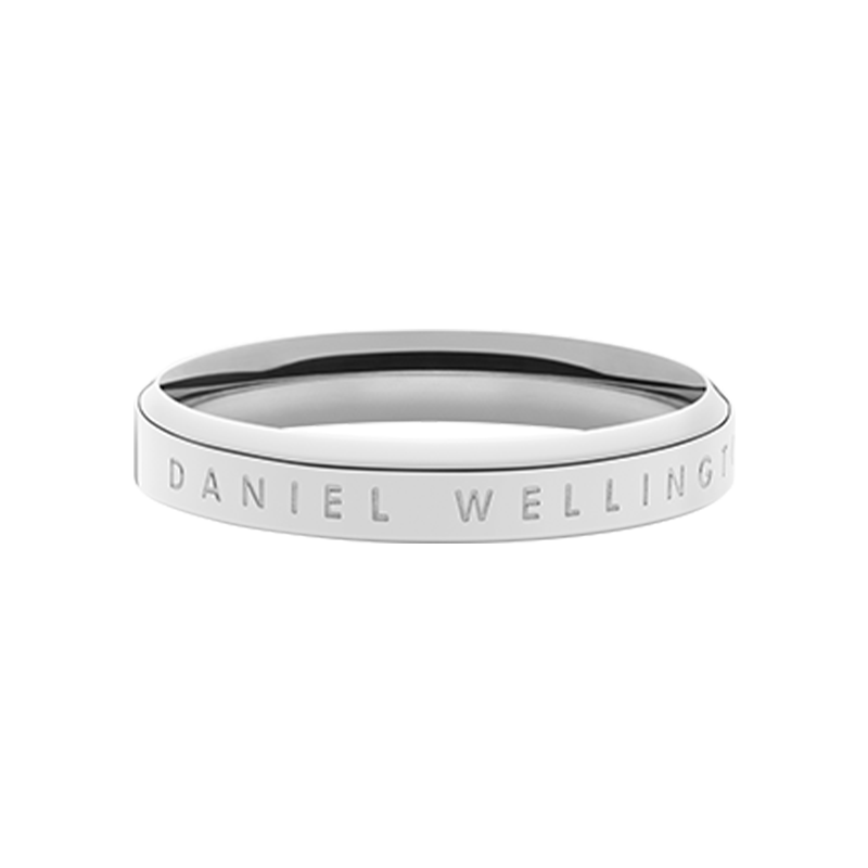 DanielWellington DW Ring for Women, Classic Starlight Silver Couple Rings Size 52 029 Birthday Gift for Girls