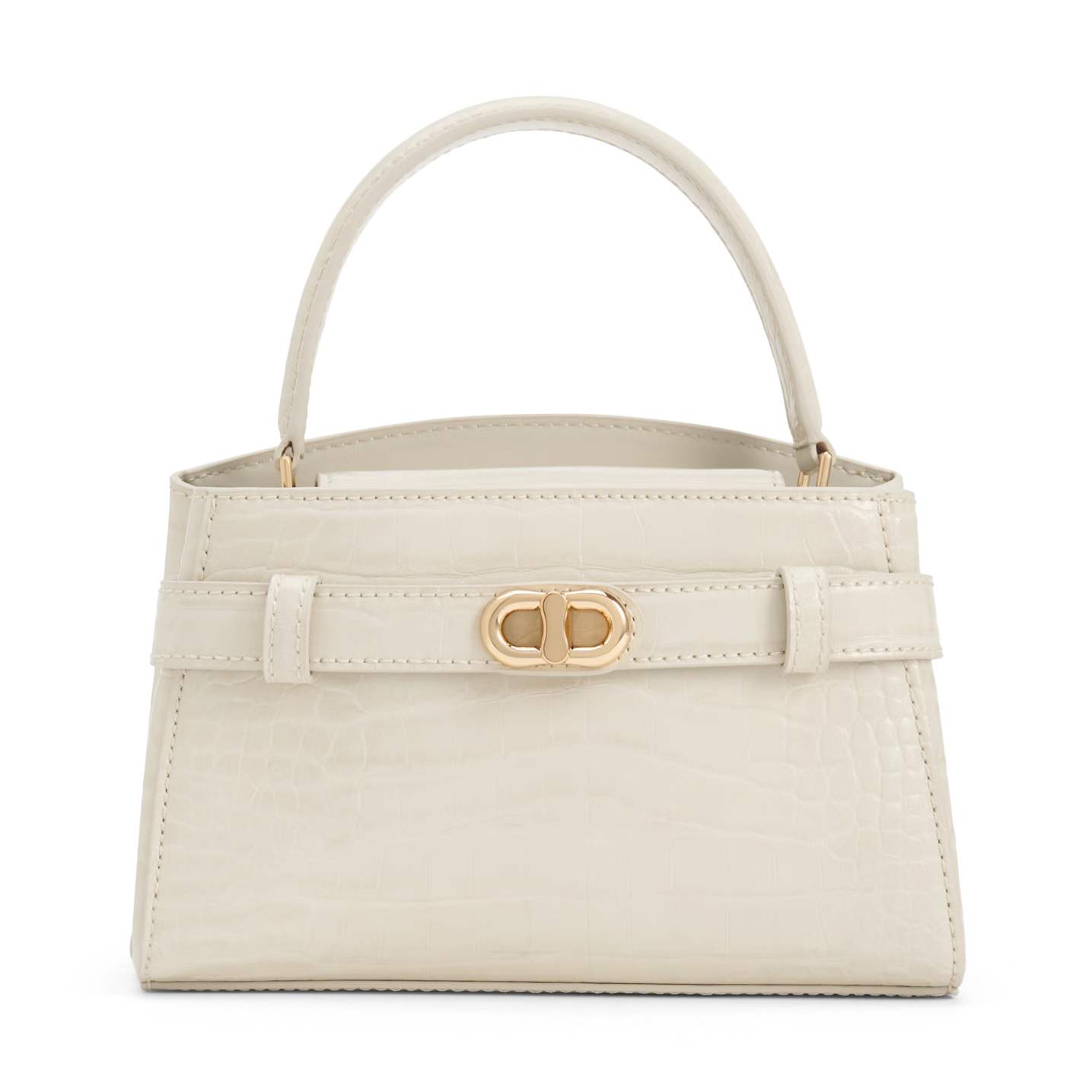 CHARLES&KEITH Crocodile Pattern Handbag, Crossbody Wedding Bag, Women's Bag, Birthday Gift for Girlfriend, CK2-50270880