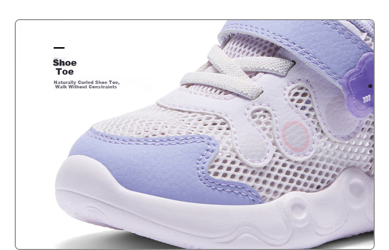 361° Children's Shoes, Toddler Walking Shoes, Summer 2026, Boys And Girls, Baby Soft-Soled Shoes, Breathable Infant Shoes, Blue, Size 27 13