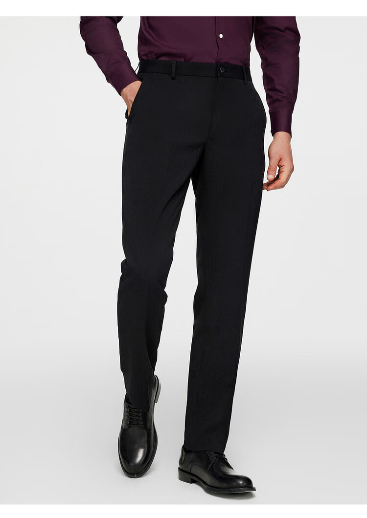 G2000 Comfortable Draped Soft Business Commuter Men's Dress Pants for All Seasons 11