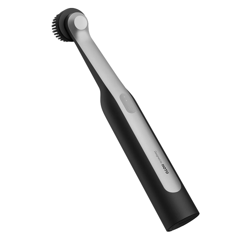 HOTO Monkey Wireless Electric Cleaning Brush for Wall Gaps, Sink, Tile Joints, Magnetic Head, Shoe Detail Brush