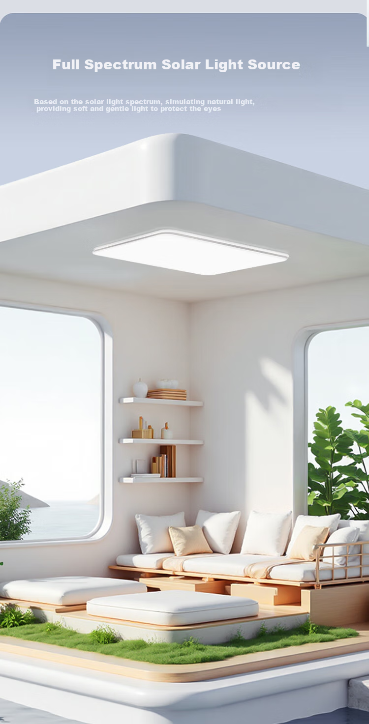 BULL Ceiling Light X11 Series MX-J048Z Full Spectrum Three-Stage Dimming Living Room Light Bedroom Light 48W Installation Included 2