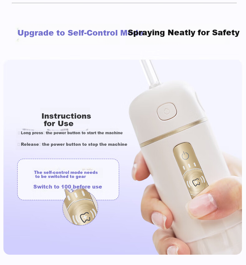 Bixdo Water Flosser Capsule Third Generation, Dental Irrigator, Retractable Portable Orthodontic Teeth Cleaner, Gift for Men And Women, Fathers, Mothers Day, High-End Birthday Present 15