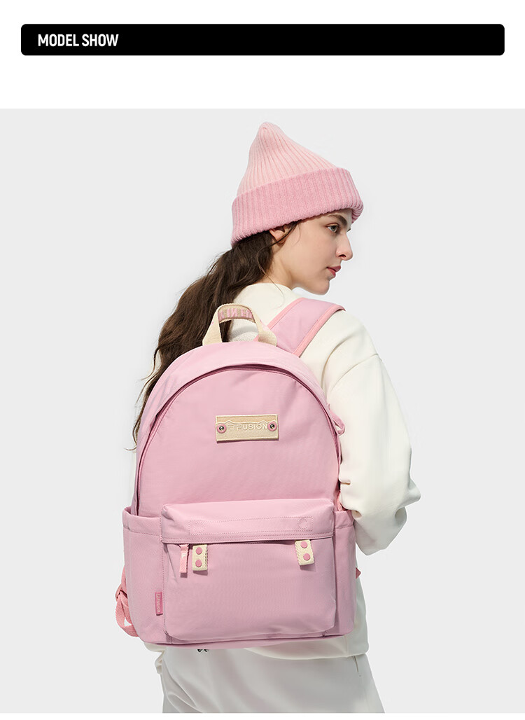 FILA FUSION FILA Trendy Couple's Backpack 2025 Winter Laptop Antibacterial Backpack 10