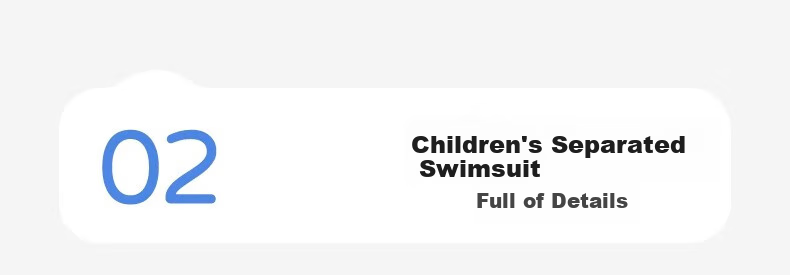 Li-Ning Children's Two-Piece Swimsuit for Girls, 2025 New Style Swimwear, Conservative Sun Protection Swimwear Set for Older Children And Middle School Students 4
