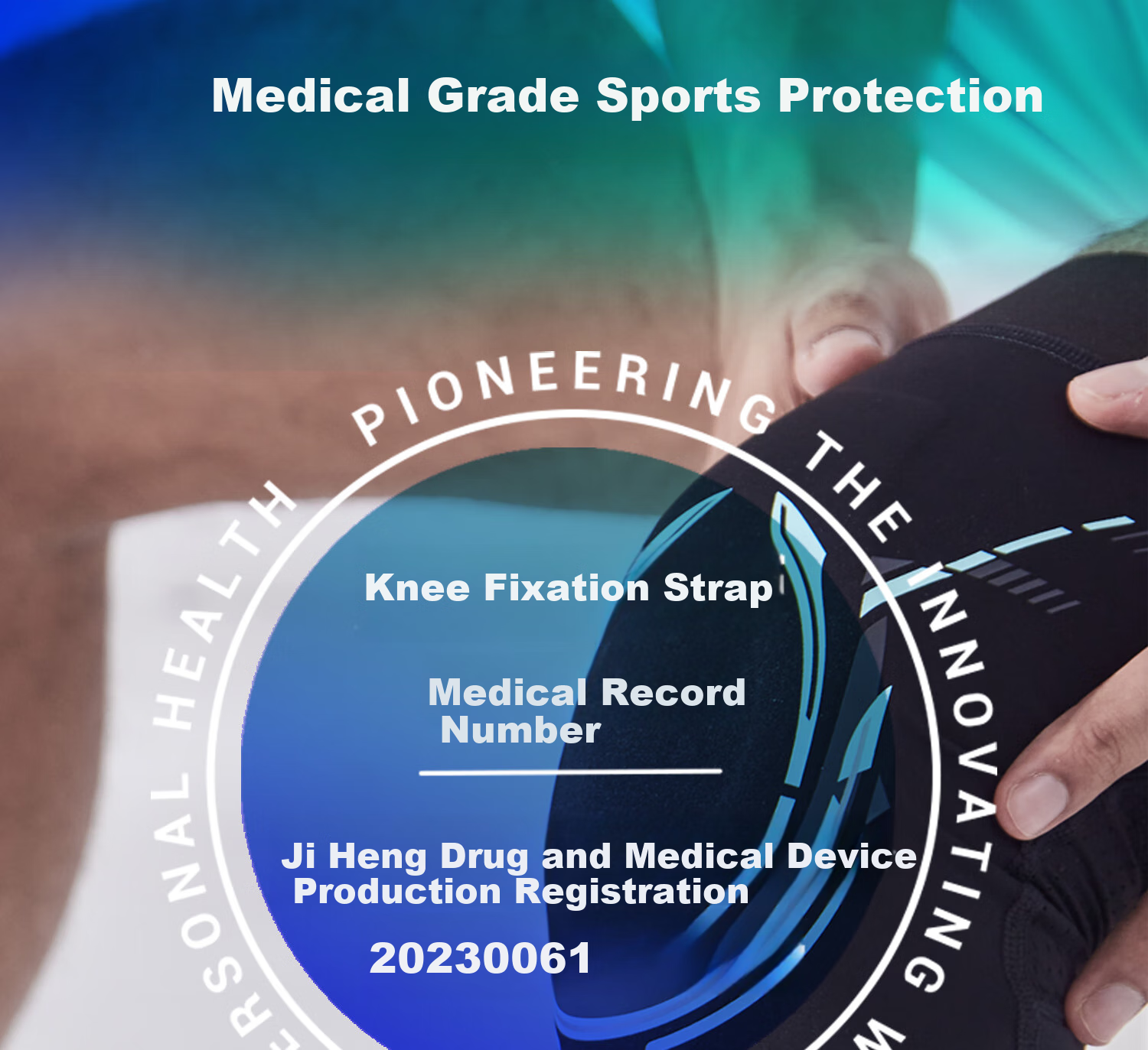 Mdikawe Knee Brace, Sports Warmth, Running Professional Protection, Meniscus Injury Prevention, for Men And Women, Specialized for Basketball And Badminton, Knee Support M 18