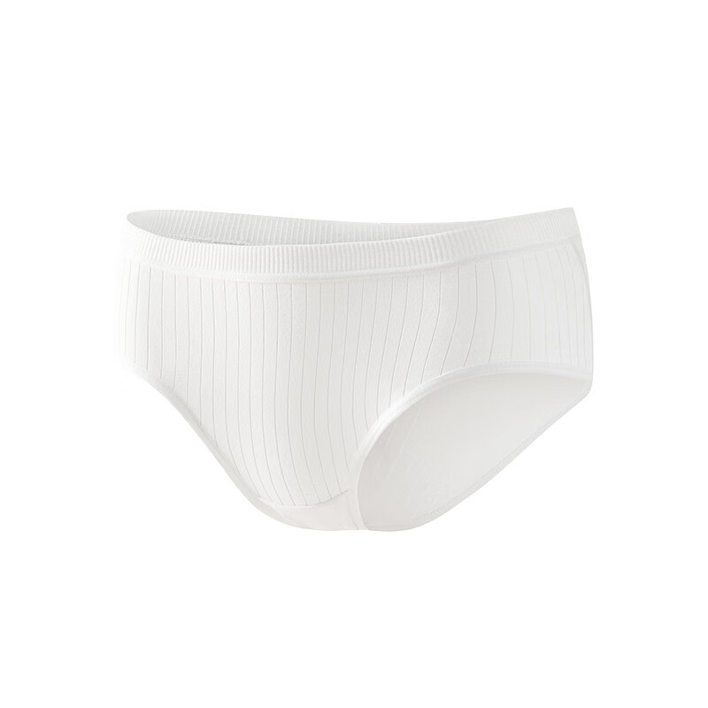Beianshi Disposable Women's Underwear Cloud Soft Striped Triangle Milk Silk Sterilized Wash-Free Travel Portable 10-Pack XL