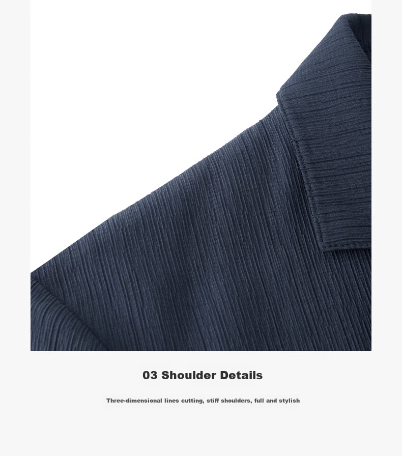 Goldlion [Light And Breathable] Men's Slim Fit Single-Breasted Business Casual Blazer, Gray-Blue -85M1 56A 9