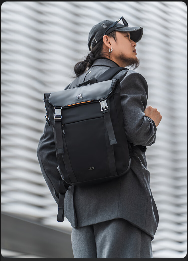 GYXX Lingyun 2 Men's Business Large Capacity Backpack Commuter Laptop Bag Lightweight Stylish 1