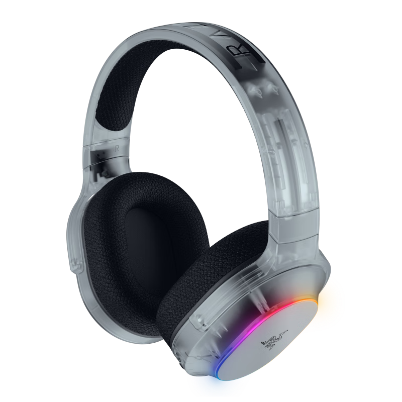Razer Barracuda X Phantom White Wireless Gaming Headset Noise-Cancelling Microphone Multi-Platform Compatible for Call of Duty: Modern Warfare II