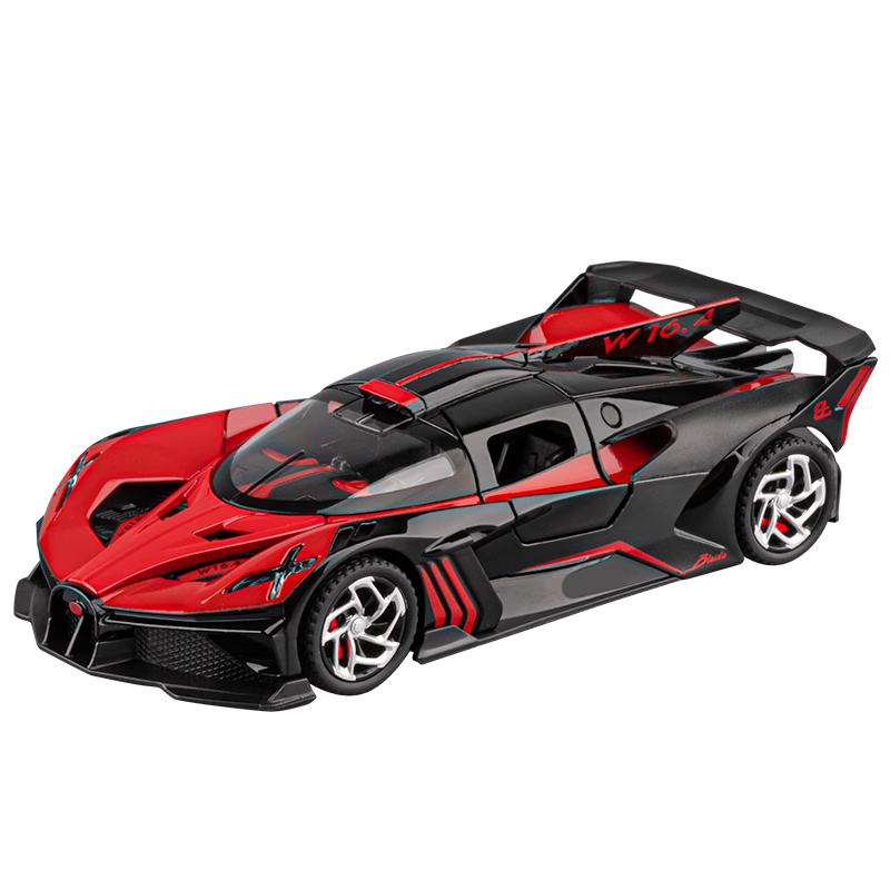 Chiyu Bugatti Fire Meteor Alloy Simulation Supercar Model Racing Car Toy for Boys 6-1 Gift