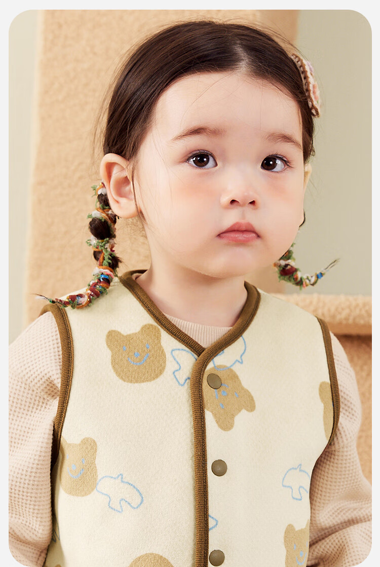 Minibala Unisex Lamb Plush Thickened Fleece Jacket 2025 Fall 5