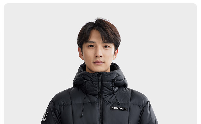 Qieluotuo Collaboration "Heat Energy" down Jacket, Unisex Outdoor Thickened Hooded Puffer Coat, M34CR07725 10