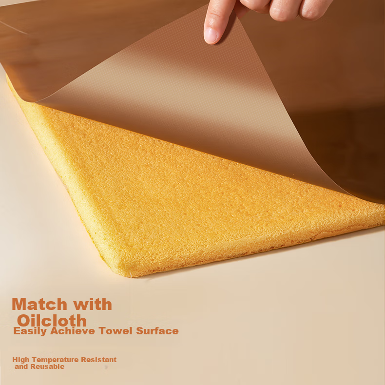 Mohuanchufang Square Baking Tray Snowflake Su Oven-Specific Cake Roll 28cm Baking Swiss Roll Snowflake Pastry Tiramisu Mold 5