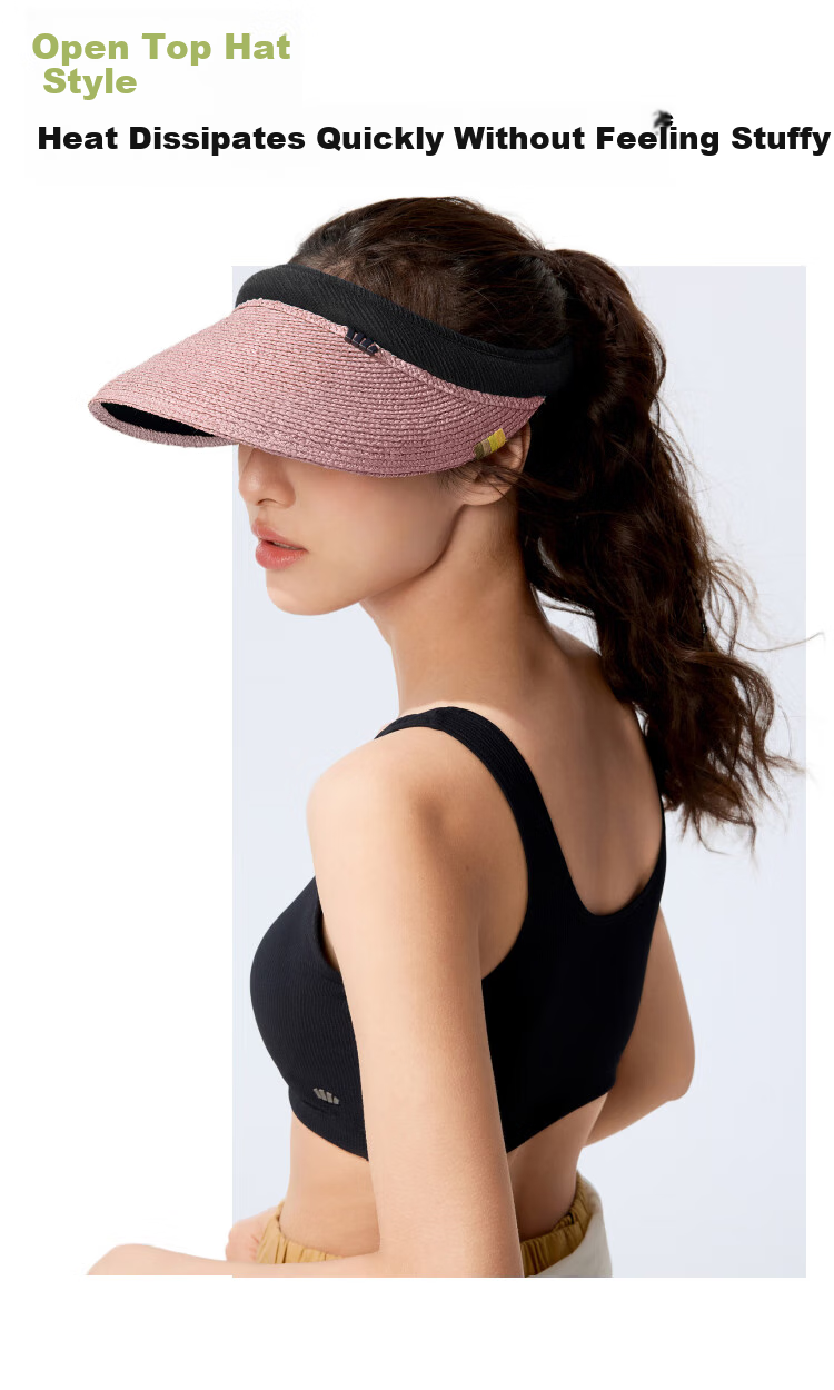 Beneunder Sun Hat, Straw Hat, UV Protection Hat for Women, Sun Visor Cap, Black Gel BM562, Grass And Brow 19