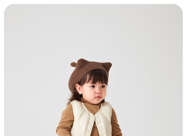 October Crystal Children's Down Vest Winter Baby Boys and Girls Down Jacket Vest Baby Waistcoat 9