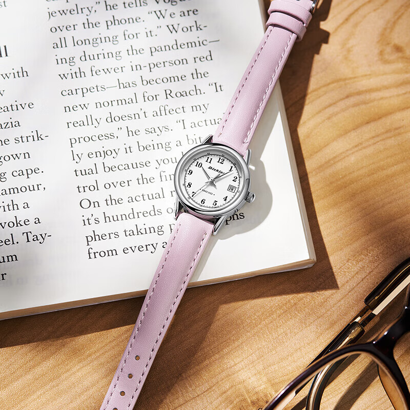 Dickies CL-736 Silent Analog Student Watch for High School and College Students, Girls Exam Gift