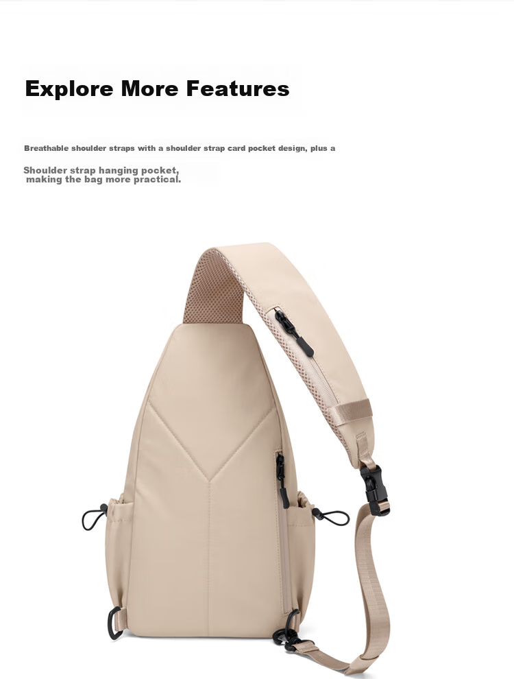 GOLF Chest Bag, Unisex Crossbody Bag, Casual Shoulder Bag for Men And Women, Phone And IPad Pouch, Outdoor Cycling Sports Small Backpack 11