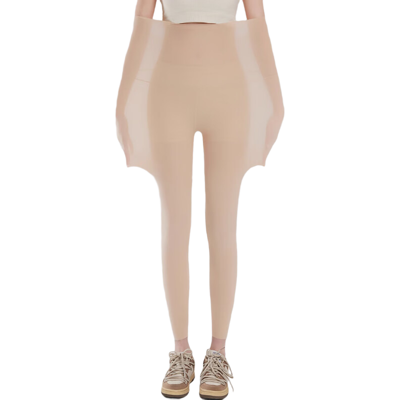 Xueqiman Ultra-Thin Seamless Ice Silk Sun Protection Shark Pants for Women Summer Slimming Hip-Lifting Fitness Safety Nine-Point Leggings Yoga Pants