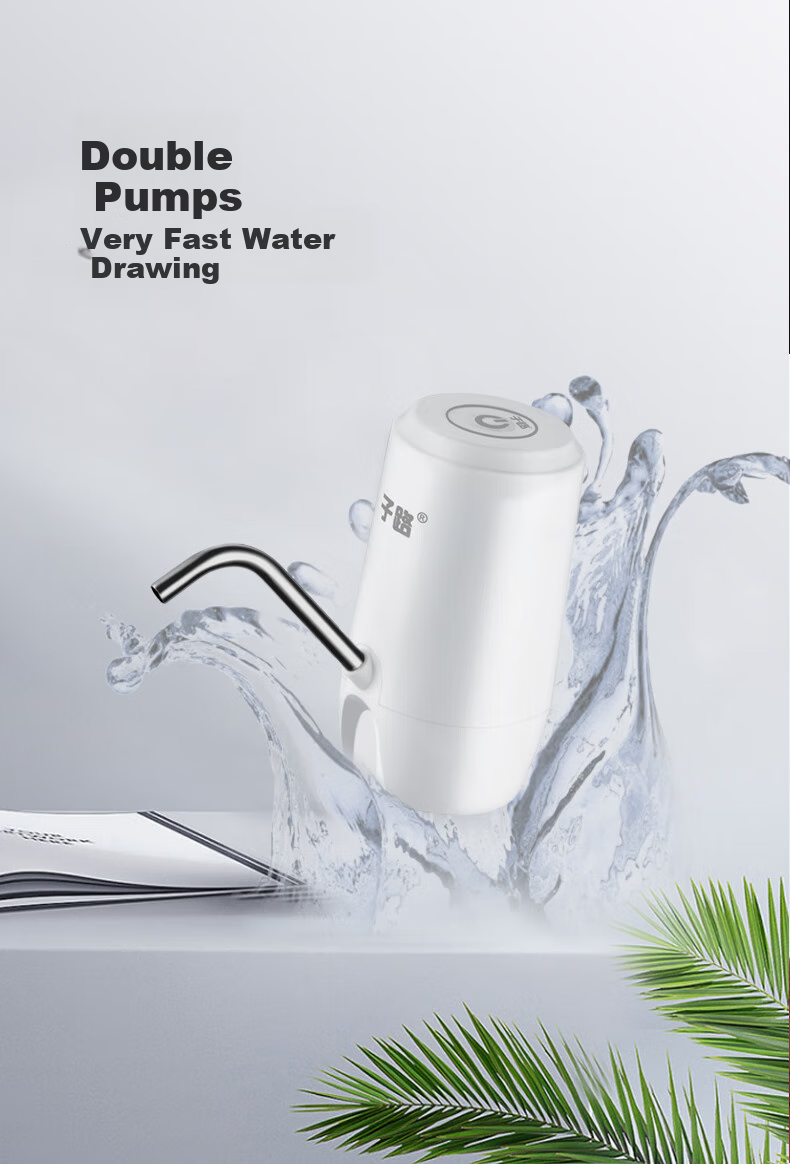 ZILU Bottled Water Dispenser, Electric Dual Pump Water Pump, Automatic Water Pump for Drinking Water Machine, Office And Home Use 1