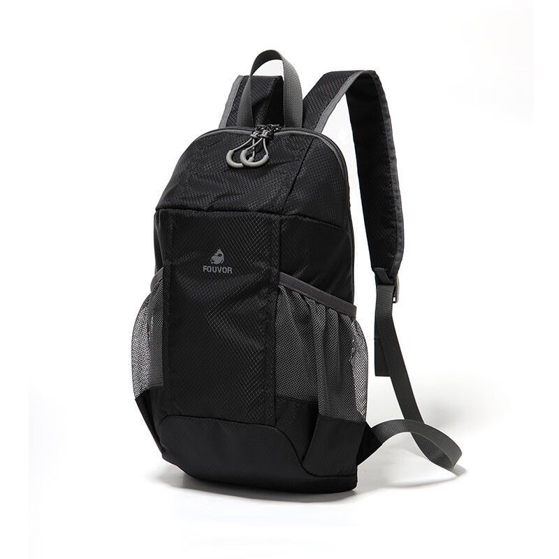 FOUVOR Firefox Women's Waterproof Outdoor Casual Backpack Lightweight Sports Hiking Mountaineering Bag Black