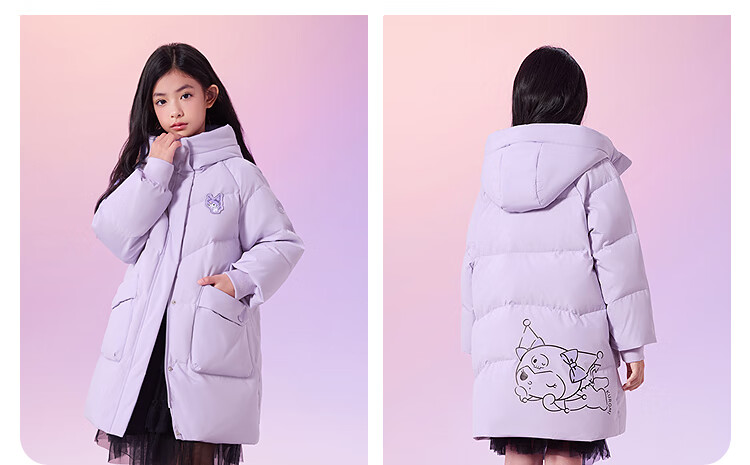 BOSIDENG 25-Year Winter Down Jacket Duck Down Men Women Children 5A Antibacterial Medium Long Thickened Cold-Resistant Hooded Coat 5