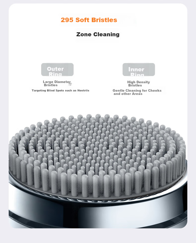 Yoose Electric Shaver, Razor, Nose Hair Trimmer, And Facial Cleanser Three-In Men's Birthday Gift for Boyfriend, Husband, Father, Small Magic Cube Grooming Set D1-S Electroplated Silver 21