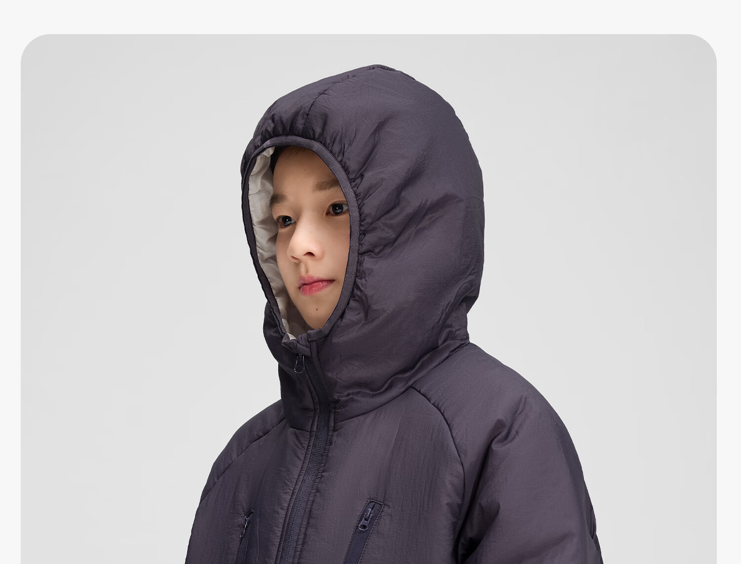 Zoxi Children's Cotton Jacket 3M Thinsulate 2025 New Winter Boys Lightweight Padded Coat Yellow-Green 130 24