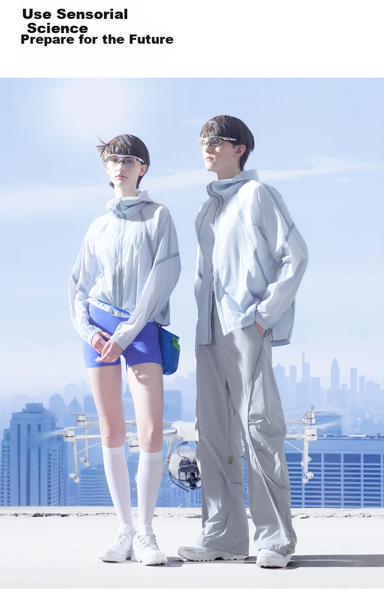 Jiao Nei [Wang Yibo Edition] Liangpi 502UV Unisex Sun Protection Breathable Sports Quick-Dry Jacket New Arrival 5