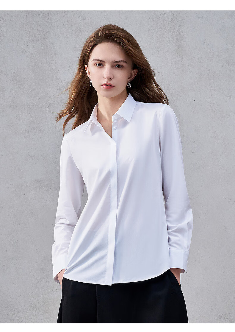 G2000 Women's Long Sleeve Shirt with Bowknot/Modal Stretch, Same Style as Department Store, Suitable for All Seasons 5