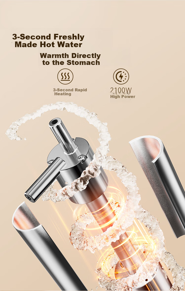 JD Original Yanshi Water Dispenser with Heating And Cooling Function, Home Desktop Small Direct Drinking All-In Kettle, 3-Second Instant Heating, 4L Antibacterial Water Tank, Annual Meeting Administrative Procurement 4