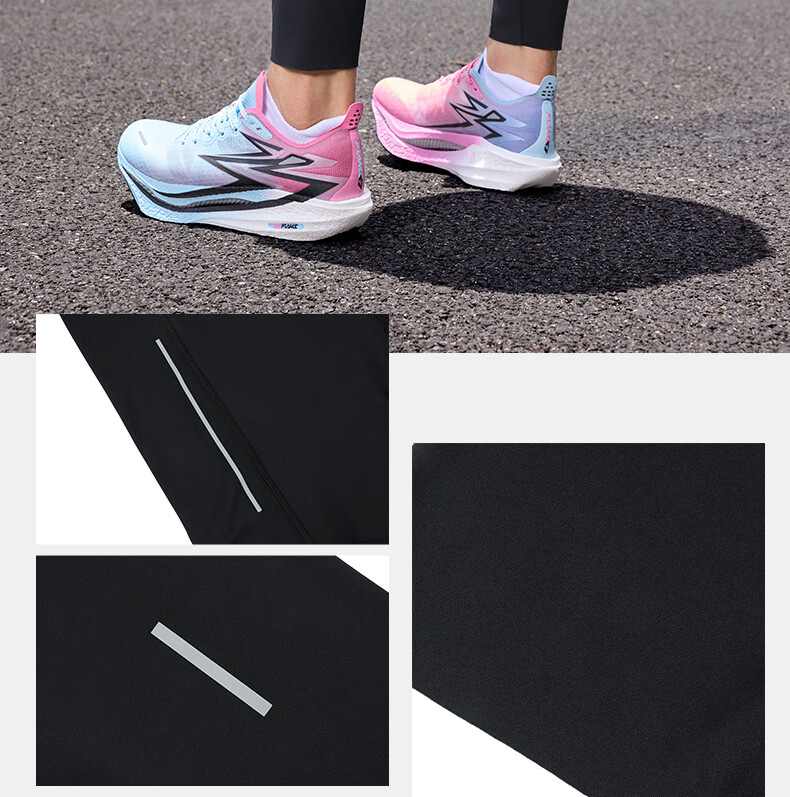 361° Men's Autumn and Winter New Sports Pants Tight-fitting Running Leggings Elastic Nine-point Pants Compression Pants 652532704-1 6
