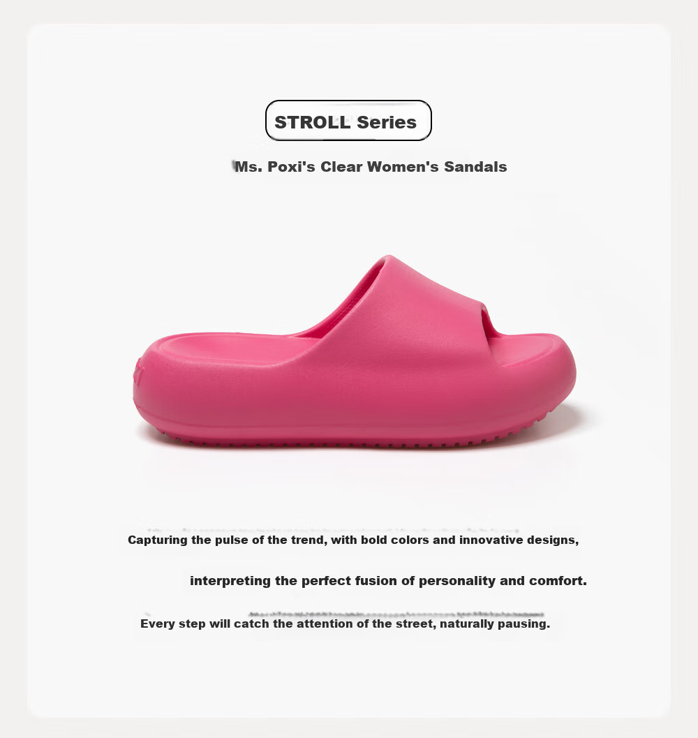 Puxi Women's Summer Slippers Thick Sole Comfortable Indoor Outdoor Anti-Slip Odor-Resistant Yellow Size 35-36 3