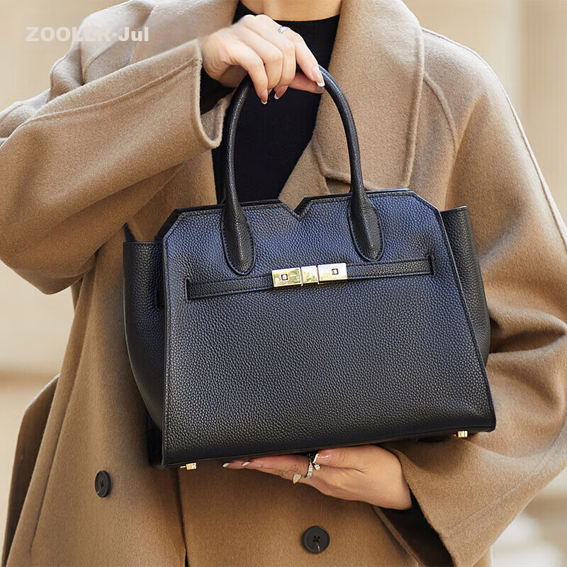ZOOLER Women's Handbag, 2026 New Cowhide Tote Bag, Luxury Ladies' Purse, Birthday Gift for Wife on May 20