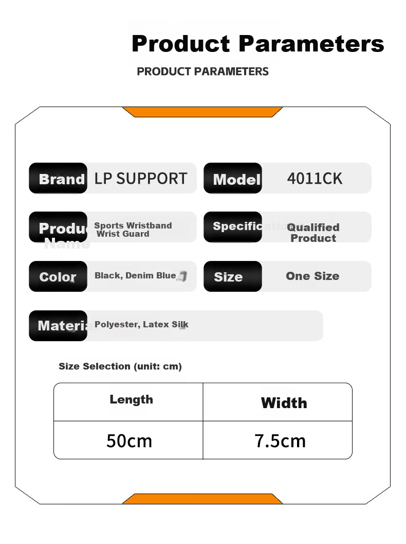 LP Wrist Support for Men, Fitness Wristband, Gym Strength Bench Press Wrist Guard, Anti-Sprain Sports Wristband, Basketball Compression Band 10