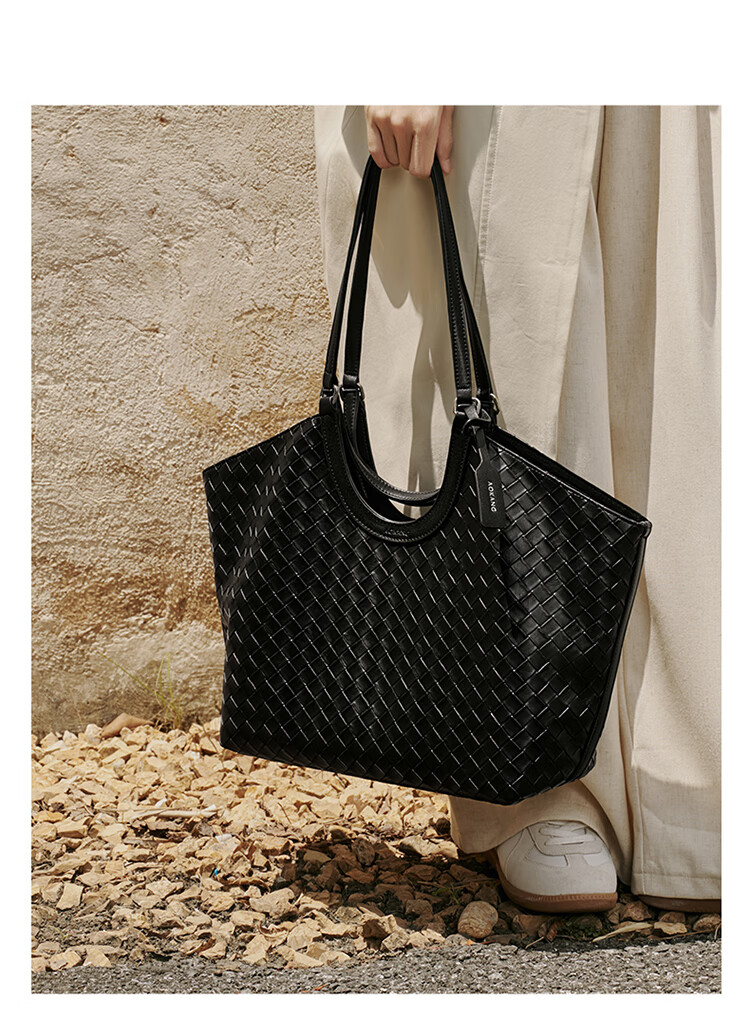 Aokang Women's Fashion Large Capacity Tote Bag Commuter Shoulder Bag Birthday Women's Day Gift for Girlfriend 16