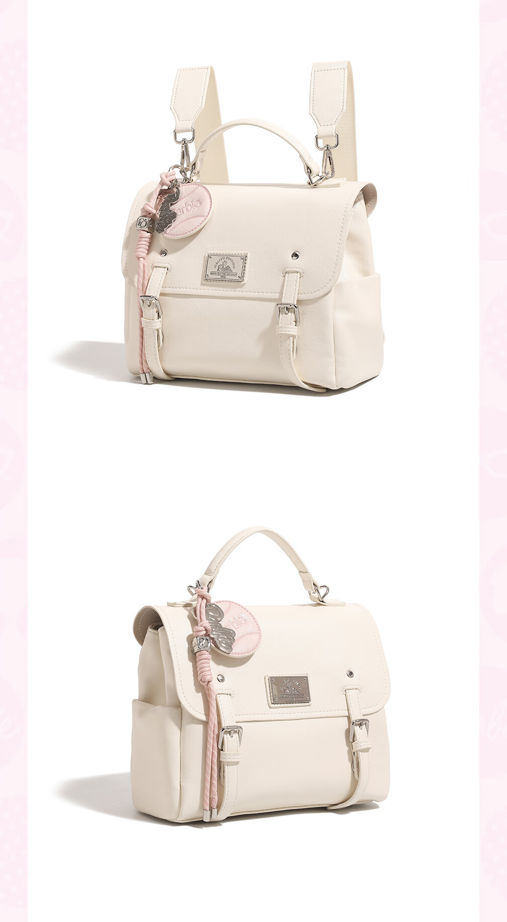 Barbie Vintage Luxury Women's Backpack Cambridge Laptop Small Backpack Birthday Gift Valentine's Day 10