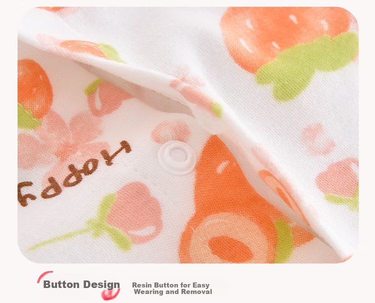 DEESHA Baby Clothes, Infant Romper, Newborn Clothes, Crawling Suit, Can Be Worn Outside, Printed Jungle Whispering Suit, Size 80 10