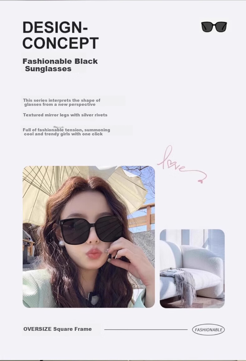 BORSIYZOL Sunglasses for Men And Women, UV Protection, New Model 2025, 9002 4