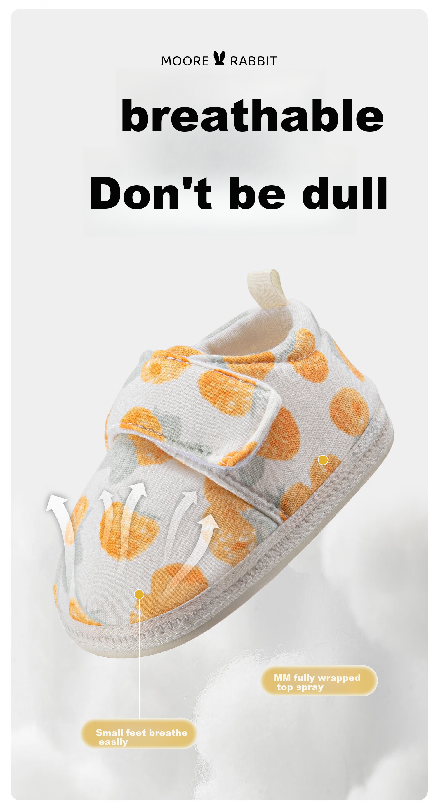Moertu Soft Walking Shoes for Spring And Autumn, New Style Pre-Walking Shoes for Baby Boys And Girls, Soft-Soled Shoes, Cartoon Shoes for 0-1 Year Olds, Toddler Shoes 5