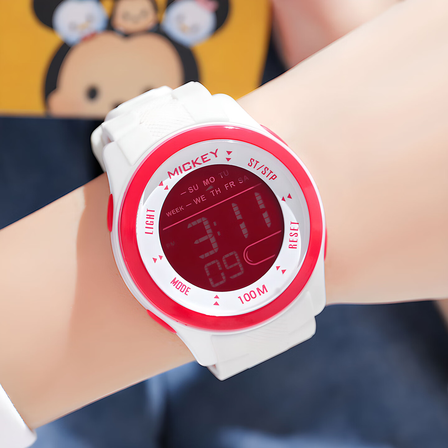 Disney Electronic Watch for Students, Children, Girls, High School Students, Middle School Students, Elementary School Students, Specialized for Back to School
