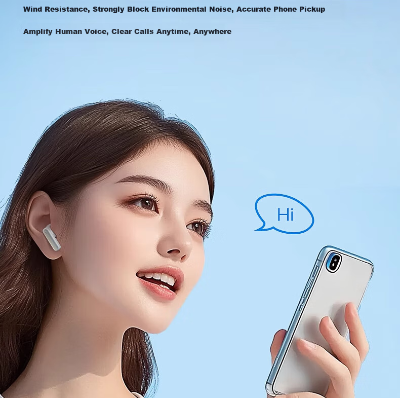 HP H23C In-Ear Bluetooth Headphones, ANC Active Noise Cancellation, Bluetooth 5.4, Long Battery Life, Gaming And Music Headphones, Compatible with Huawei, Apple, Xiaomi, Vivo, Graphite Gray 6