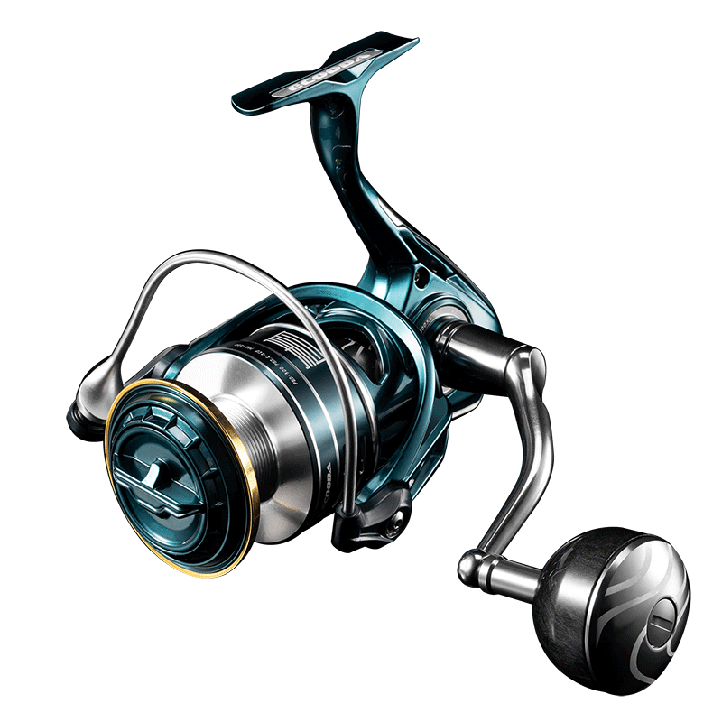 ECOODA Qinglan Spinning Carbon Left-Right Convertible Offshore Boat Fishing Reel Iron Plate Sea Fishing Metal 4000XG