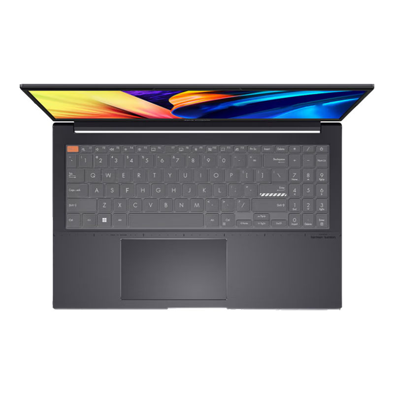 Jiasu Keyboard Protector for ASUS Zenbook 15/Pro 15/Breakthrough 3 2024/2023 Models, 15.6-Inch Laptop Dustproof Waterproof High Transparency Invisible Keyboard Protective Film
