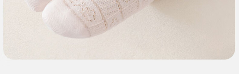 Mianqixiong Girls' Socks Autumn and Winter Thin Pure Cotton Children's Breathable Mesh Spring and Autumn Full Cotton Kids Socks 5 Pairs-D40-8-12 9