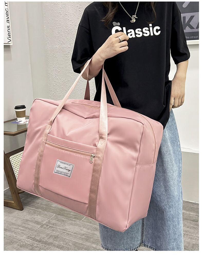 Chaoji Jia Pin Travel Clothing Storage Bag, Large Capacity Portable Travel Bag, Business Trip Handheld Luggage Bag, Maternity Storage Bag, Moving Bag 4