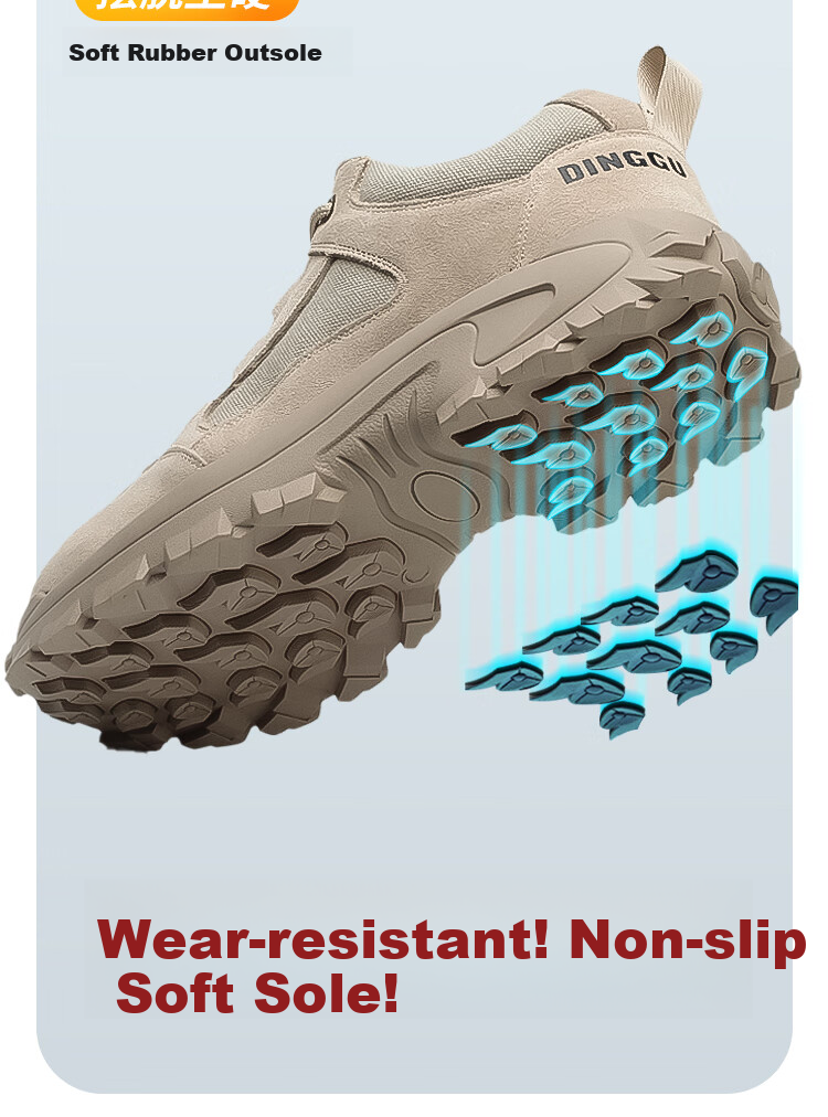 Dinggu Safety Shoes for Men, All-Season Construction Site Anti-Odor Electrician Insulated Steel Toe Anti-Smashing Anti-Puncture F506huiW44 5
